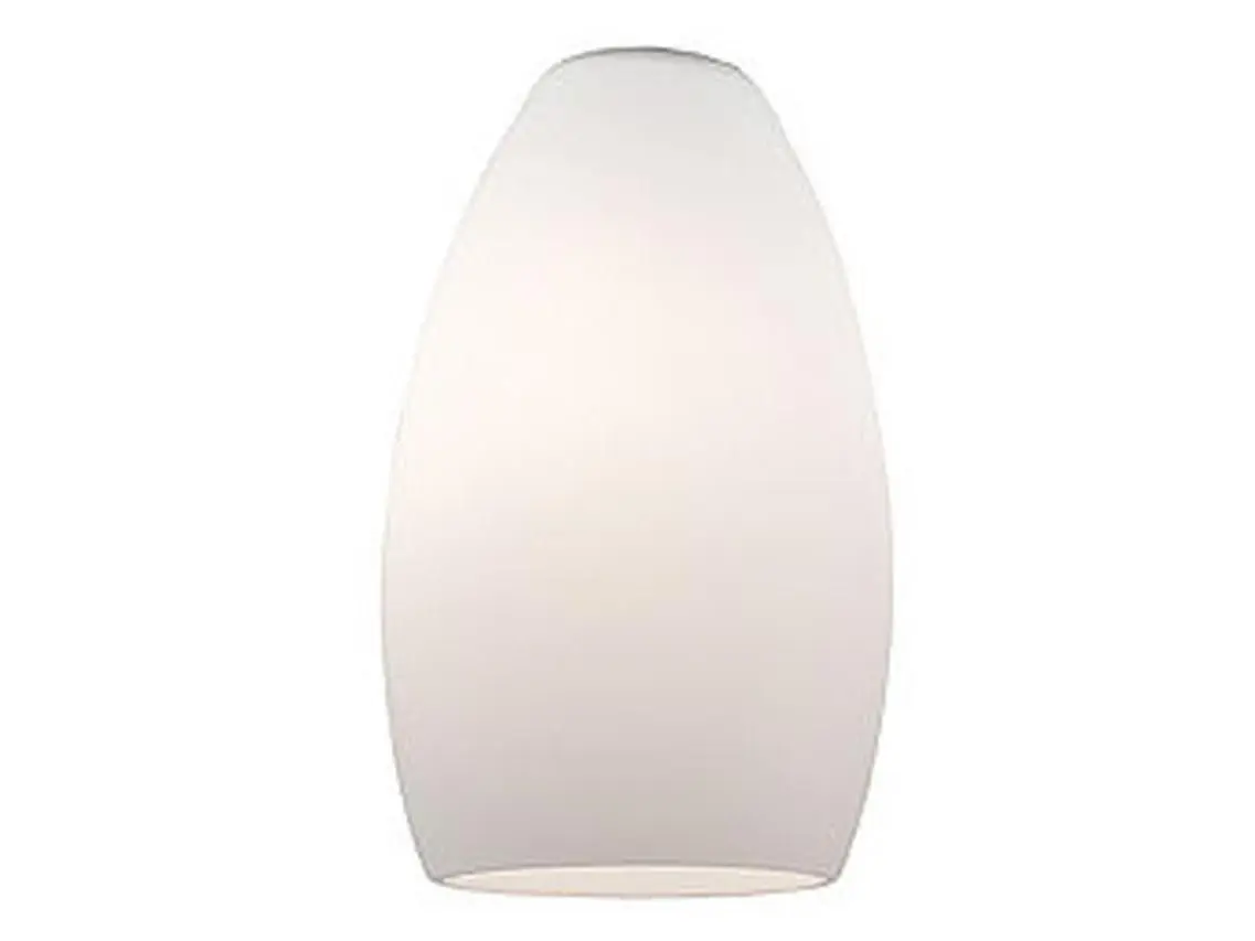 Access Lighting 23112-OPL Inari Stylish and Innovative Opal Silk Glass Shade, 5.5" Diameter, 9" Length, Dry Location Indoor Lighting Accessory, No Satisfaction Ensured