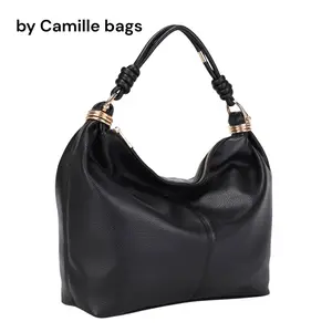 Betty Hobo Bag with Metal Hardware