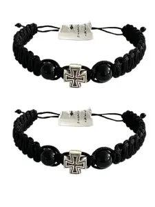 Handcrafted Blessed Greek Orthodox Prayer Rope, Thin String with Cross Design, Ideal for Devotional Practices & Meditation, Prayer Bracelet