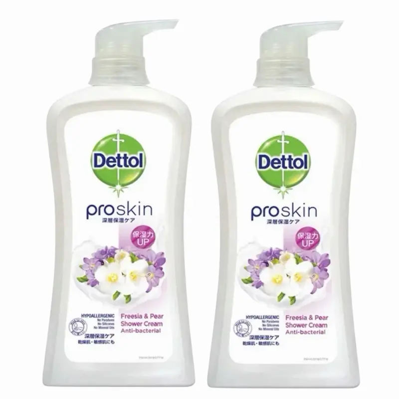 Dettol Antibacterial Body Wash, Freesia & Pear Scent, 900ml, Hydrating Moisturizing Bright Formula, Suitable for All Skin Types - Limited Edition - Choose Below