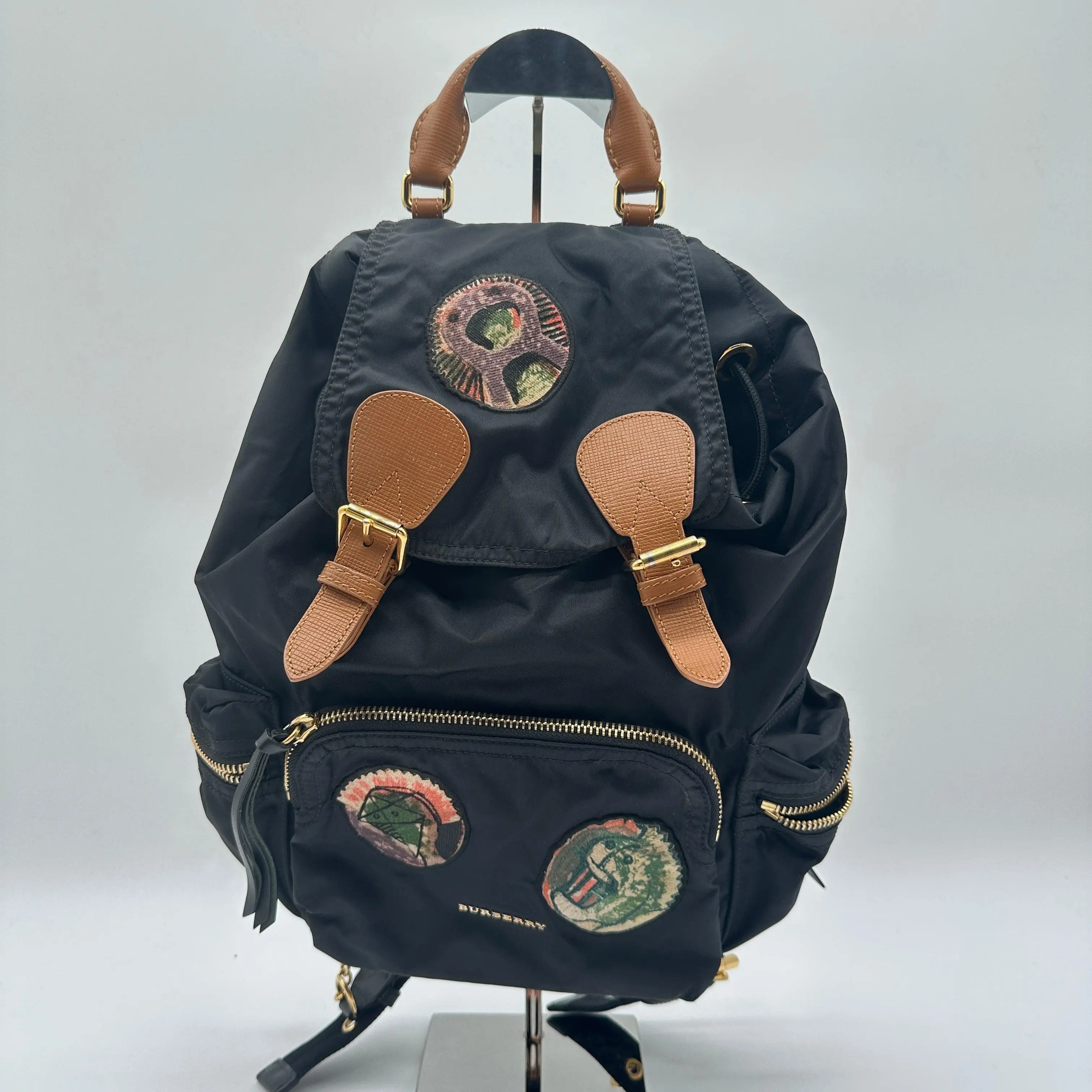 Pre-owned BURBERRY canvas Backpacks The Rucksack Backpack