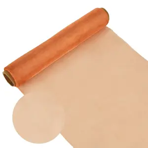 12 Inch x 21.3 ft (255.9Inch) Copper Mesh, 40 Mesh Copper Screen Mesh Roll, Pure Copper Wire Mesh for Grounding Dense Filter Screen Woven Crafts Window Protection