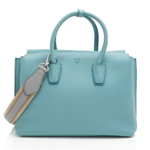 Pre-owned MCM Leather Tote Bags Milla Medium Tote