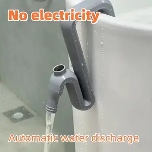 Rainwater Transfer & Overflow Pipe Solution, Self-Siphon Suction Hose Set, Automatic Drainage & Filling, Emergency Flood Relief, Eco-Friendly Tool