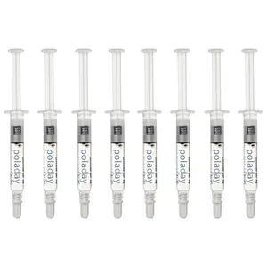 Poladay Cp 35% 8-Pack Whitening Tooth Gel Syringes, 1.3 grams Premium Oral Care for Brighter Teeth Flawless