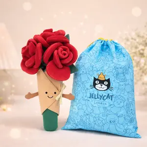 Jellycat Plush Rose Bouquet – The Flower Gift That Never Wilts, Cute Romantic Gift for Her