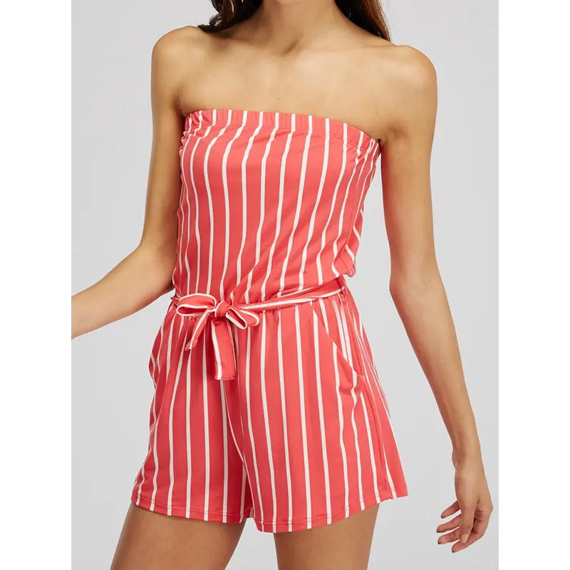 Shorty Coral Kick Back Romper