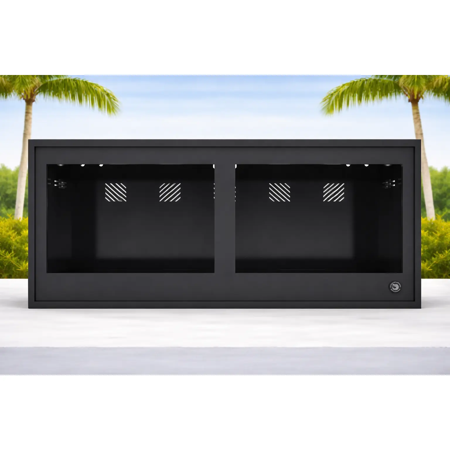 5'x2'x2' Premium PVC Reptile Enclosure | 60"x24"x24" Reptile Cage w/ Tempered Glass Panels