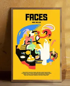 Faces - Mac Miller Album Poster