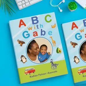ABC with Gabe: 26 affirmations ABC BOOK For Kids. Preschool Learning Book Early Reading Book Busy Book Kindergarten Readiness Book