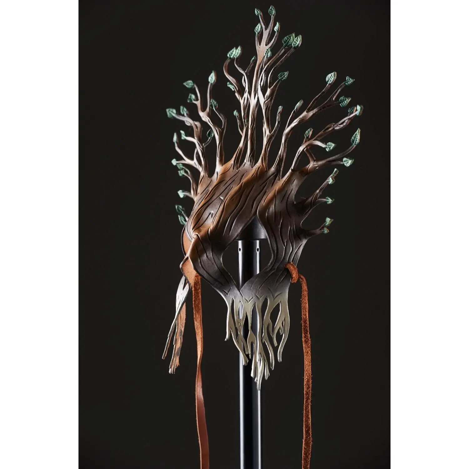 Summer - Handmade Genuine Leather Mask