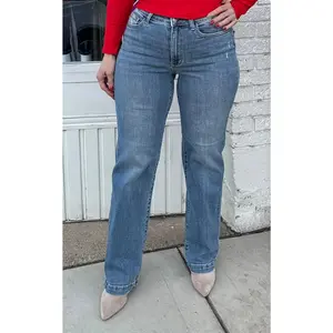 Judy Blue Hi-Waist Trouser Straight Fit