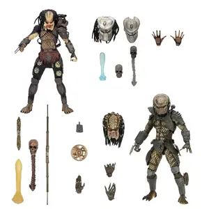 Hunter Predator Action Figures Alien vs. Predator Jungle Predator 2 (1990) Ultimate City 6" Moveable Joints PVC Figures Figurine Toys