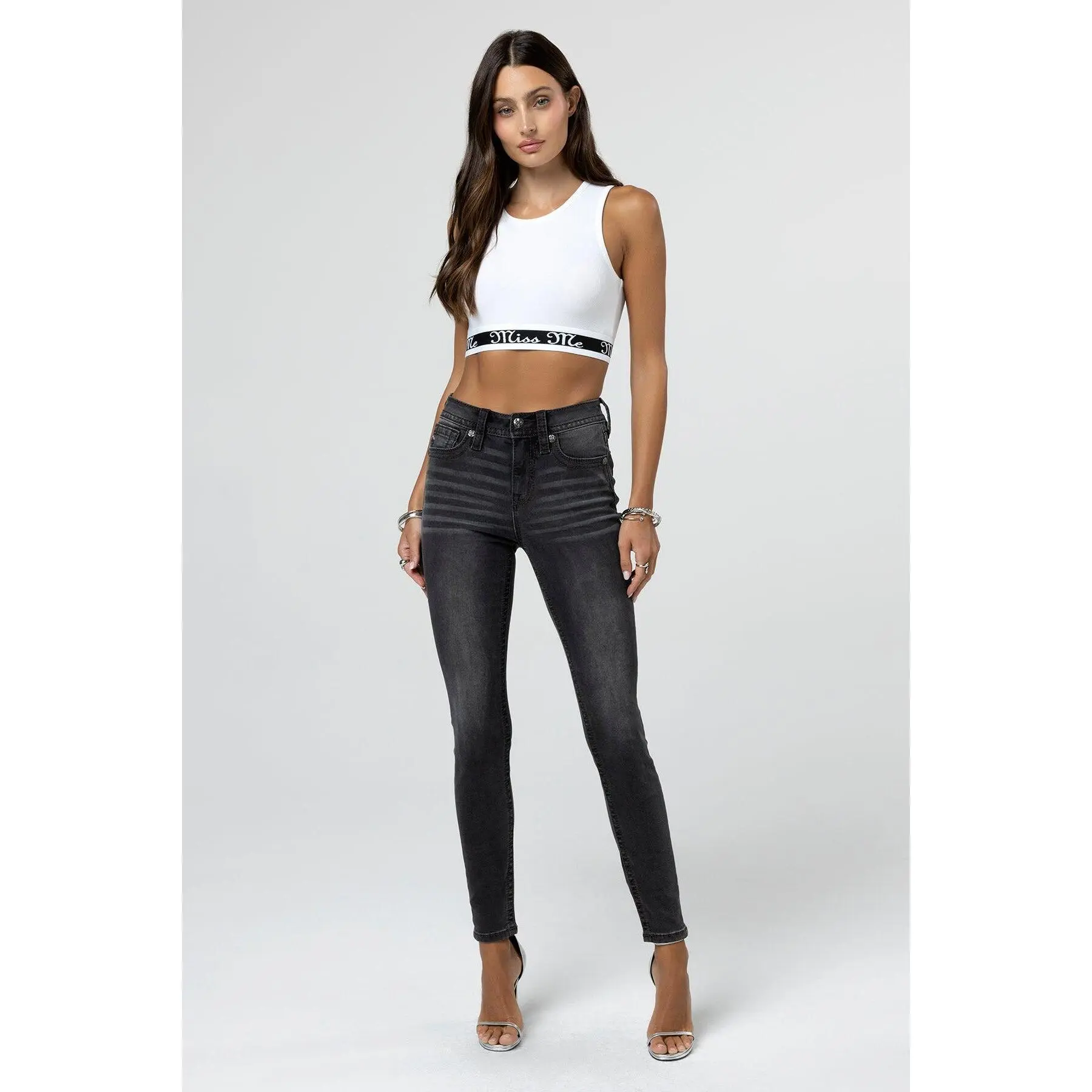 Noir Jane Skinny Jeans