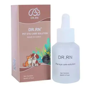30ml Eye Envy Tear Stain Facial Cleanser for Dogs and Cats. Washes Away Crusty Eye Debris, Eye Boogers, Eye Discharge.     All-Natural Pet Eye Wash for Dogs，1 Fl. Oz.