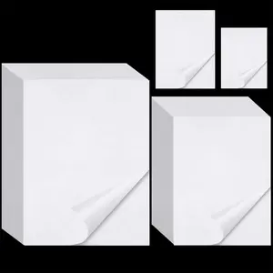 Painting Release Paper 16 x 12 cm and 15 x 10 cm  Art Paper Covering Double-Sided Non-Stick Replacement Cover Sheets Painting Accessories and Tool for Adult (100 Pieces)