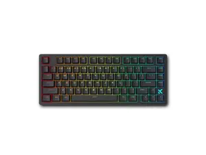 MCHOSE Jet 75 Rapid Trigger Keyboard 75% Percent, Hall Effect Black Gaming Keyboard, Wired RGB Custom Mechanical Keyboards with Magnetic Switch, PBT Keycaps (Black)
