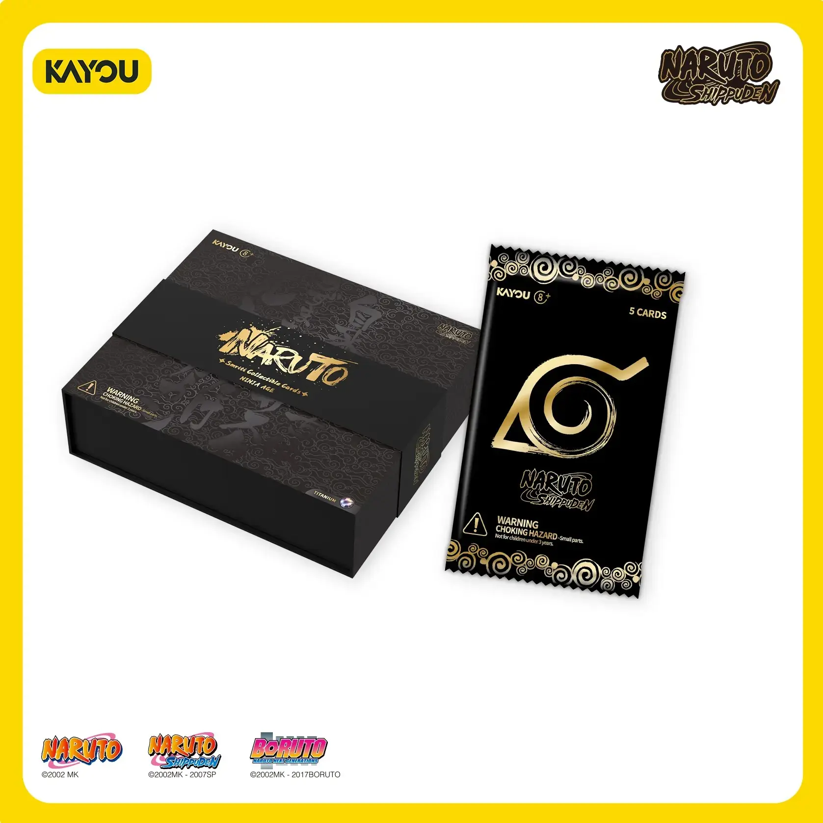 [KAYOU] NARUTO Smriti Collectible Card NINJA AGE Premium Collector Box
