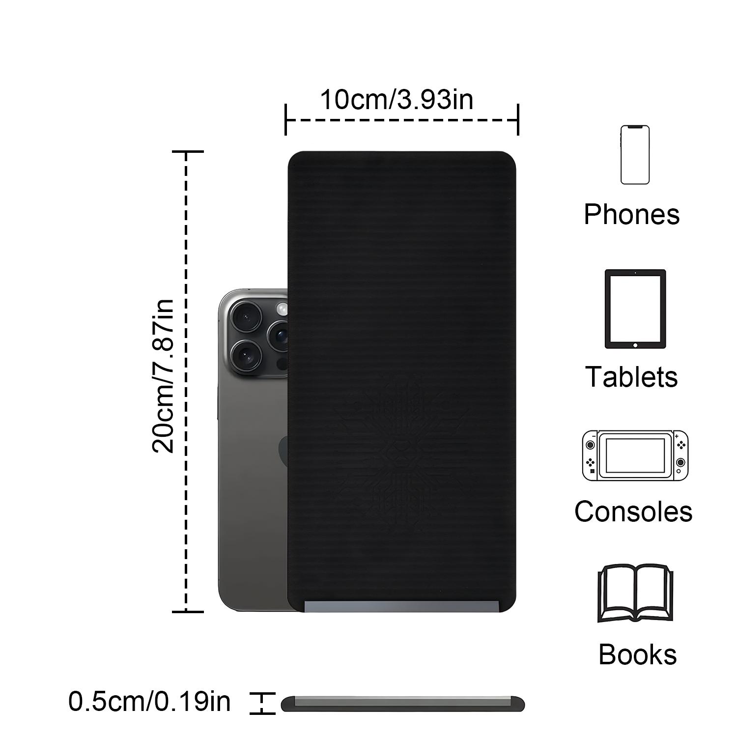 Flexible Silicone Aluminum Phone holder stand,Bendable Rollable Foldable Design,Universal Adjustable Anti-Slip Desktop Mount for Phone Tablet Laptop, Portable Ergonomic Holder for Home Office Travel