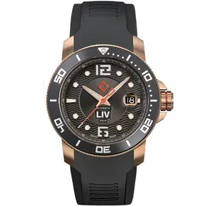 GX-Diver's 44mm Rose Gold Crater Gray