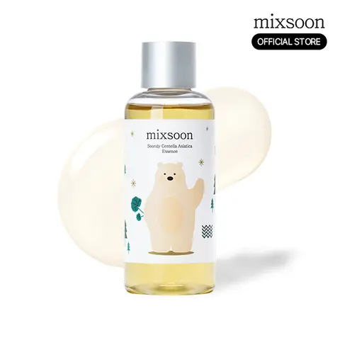 [mixsoon Official Shop] Soondy Centella Asiatica Essence 3.38 fl.oz / 100ml — Instant Hydrating & Soothing Essence for Sensitive Skin, Korean Skincare for Glass Skin