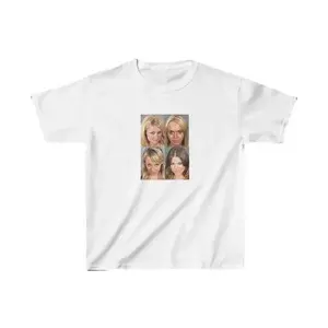 Vintage Y2K Celebrity Baby Tees Lindsay Lohan, Khloe Kardashian, Nicole Richie - 90s ClothingTshirt