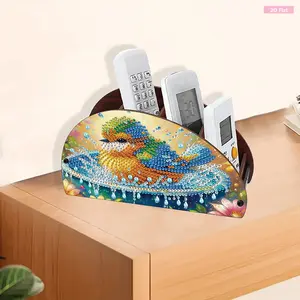 Wooden Animals DIY Rhinestones Storage Holder Crystal Diamond Storage Shelf Diamond Painting Organizer Rack for Home Study Office