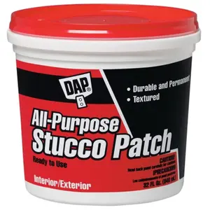 Dap 1 Quart White All-Purpose RTU Stucco Patch 10504