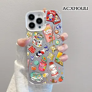 Softcase for iPhone 17 16 E Pro Max 15 Plus 14 13 12 11 XS XR CaseLavender Serenity Anti-Fall Shockproof Protective Slim Cover