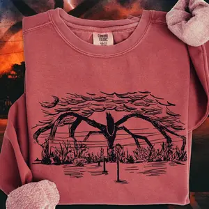 Mind Flayer Comfort Colors T-Shirt: Stranger Things Retro Horror TV Show Sweatshirt