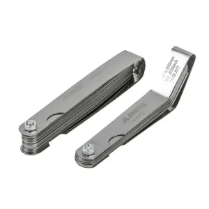 ARES 11042 - 2-Piece Tapered Feeler Gauge and Offset Feeler Gauge Set