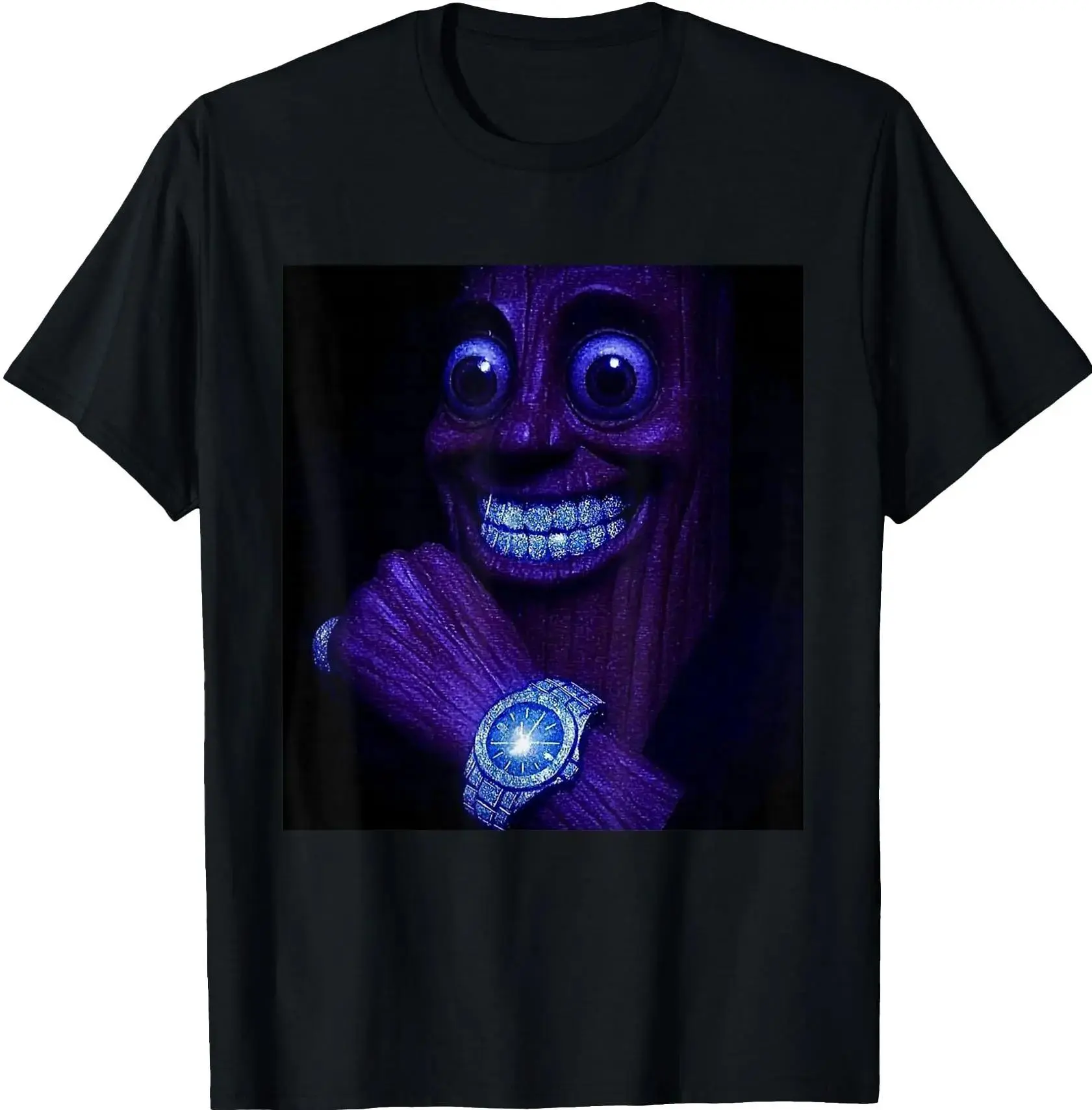 100% Cotton Funny Graphic Tee Tuff ItalianBrainrot Meme Tung Tung Tung Sahur genAlpha T-Shirt