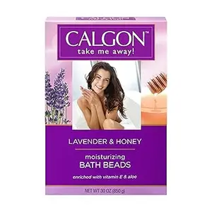 [HIGH QUALITY] Calgon Ultra-Moisturizing Bath Beads, Lavender & Honey, 30 ozntial Oil Personal Care Bath Gift for Birthday Mothers Day Christmas