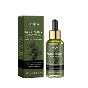 Hoegoa Rosemary Hair Care Essential Oil, Nourishes And Hydrates Hair, Hydrates And Softens Hair Care Oil