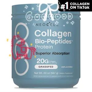 1x NeoCell Collagen Powder 20oz | Grass-Fed Bio-Peptides & 18 Essential Amino Acids