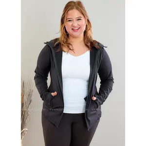Lyra Activewear Jacket - Black - FINAL SALE