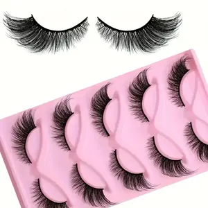 Dramatic Cat Eye Lashes – 5 Reusable Pairs