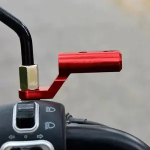 1pc Motorcycle Rearview Mirror Expander Bracket High Quality Universal Adapter Holder Mount Aluminum Alloy Motorbike Accessories