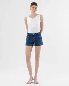 High Rise Trouser Shorts