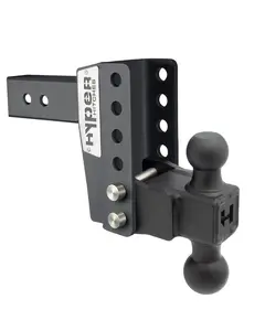 12,500 lbs Tow Rating, Hyper Hitches M355 Adjustable Drop Hitch