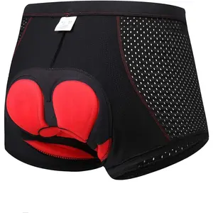 Men's Cycling 3D Padded Gel Bike Compression Shorts Underwear