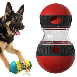 Interactive Treat Dispenser Slow Feeding Puzzle for All Sizes, Boredom Buster, Durable, Reusable, Mental Stimulation, Moving Motion Feeder, Wand Toy, Active for Cats & Dogs   dog products dog toys