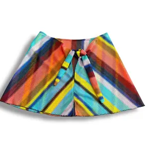 Rainbow Mesh No-Show Sarong