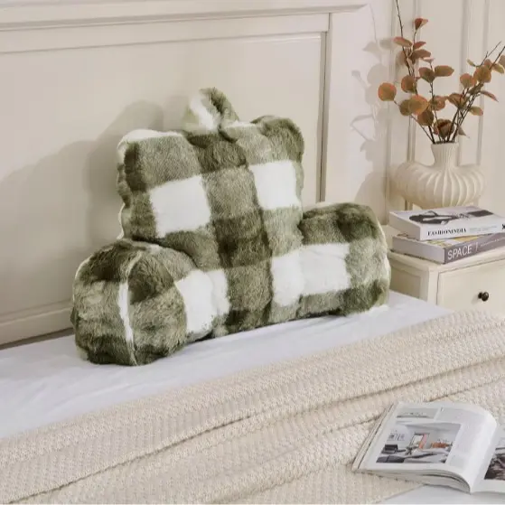 Sage Green Grid Print