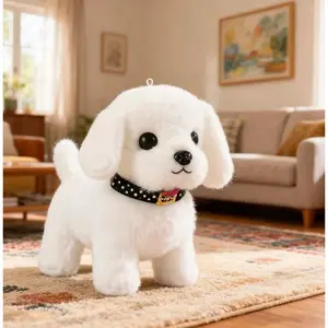 Smart AI Robot Dog Toy - Premier League Inspired Interactive Puppy with Lifelike Walking Barking Features Perfect Gift for Fans