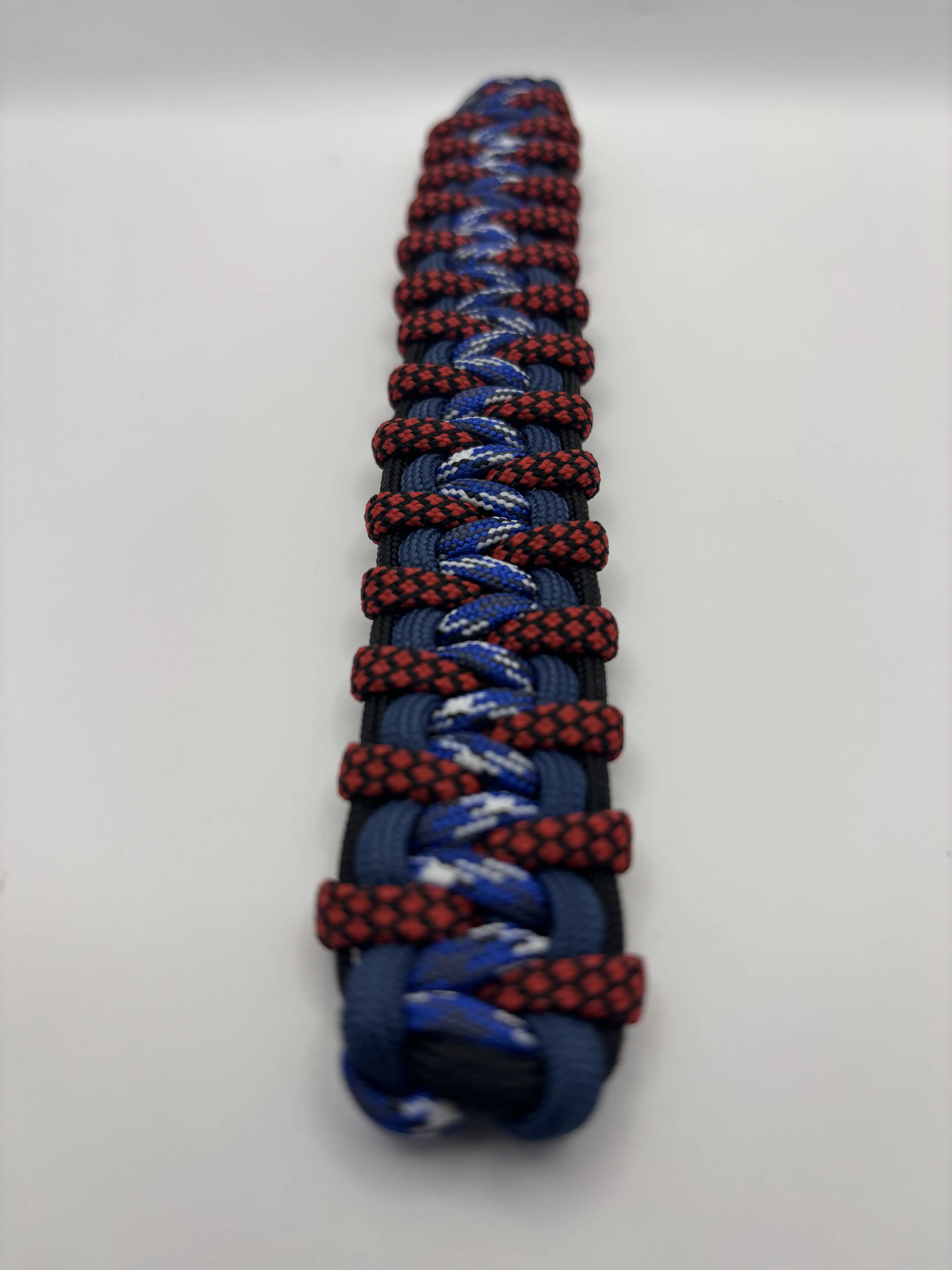 Handmade Cobra Quiver Core Paracord Bracelet - 550 Paracord, No Clasp, Slip-On Fit, Durable & Comfortable, Ideal for Everyday Wear & Outdoor Use