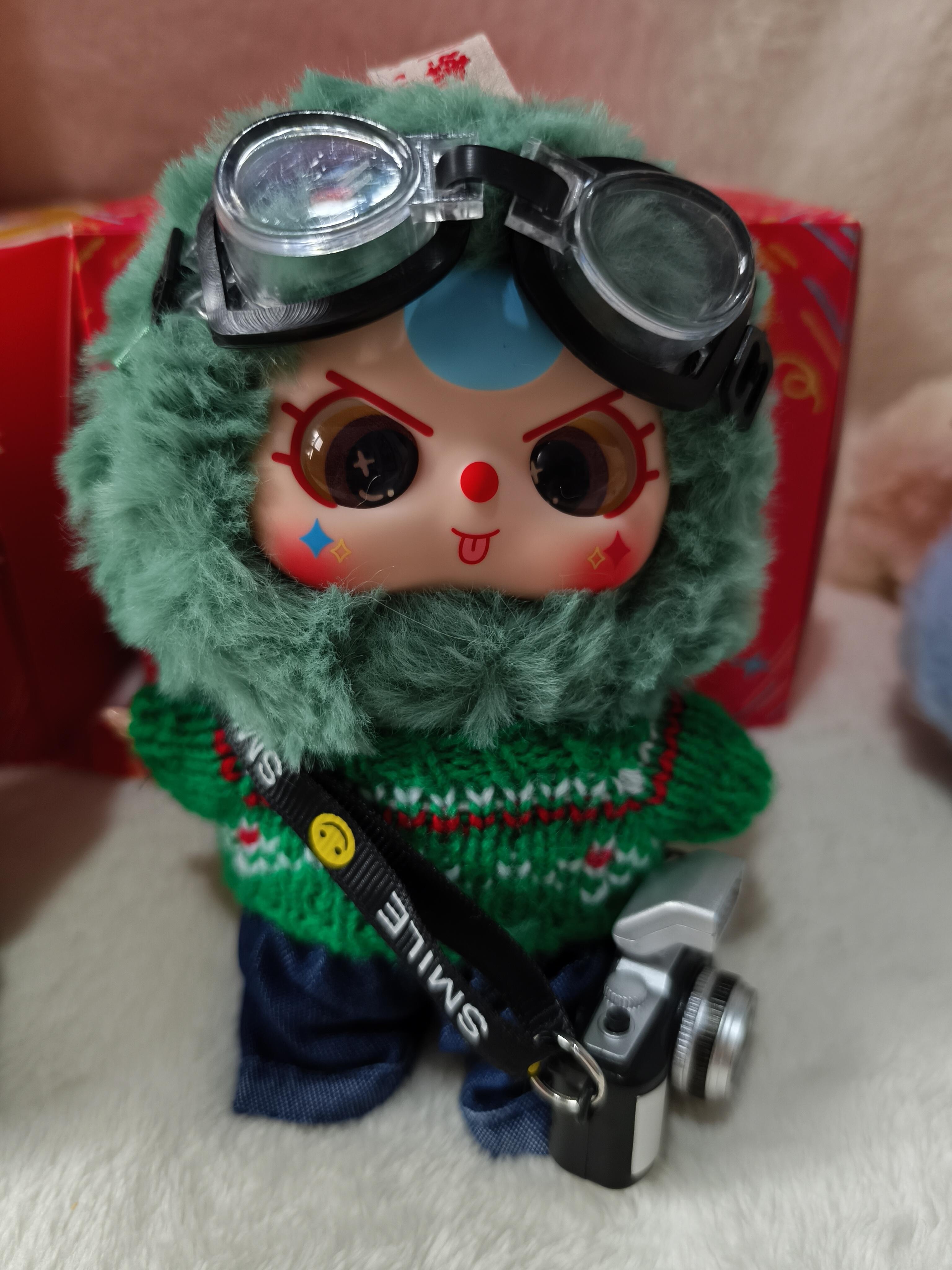 BabyThree Cutie Plush Toy Doll ，Bunny Plush Dolls，Soft Furry Collectibles，