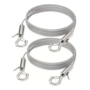 Adjustable Dual Buckle Clothes Drying Rope, 3m Hanging Strap, Practical Tie-Down Rope for Camping, Travel, Outdoor Activities, Adjustable Ropes