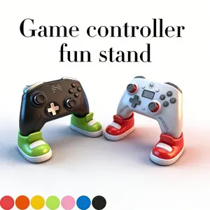 Game Controller Fun Stand - Colorful Shoe-Shaped Holder, Suitable for PS4, PS5, Xbox Controllers, Perfect Gift for Gamers on Birthdays, Christmas, Valentine's Day, Desktop Decoration, Game Controller Holder, Game Controller Stand, Gaming Accessorie