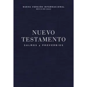 USED-Nvi, Nuevo Testamento de Bolsillo, Con Salmos Y Proverbios, Revisión 2022, Tapa Rústica, Azul Añil by Vida (Paperback)